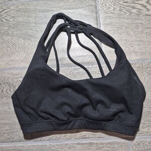 Victoria's Secret Black Strappy Sports Bra
